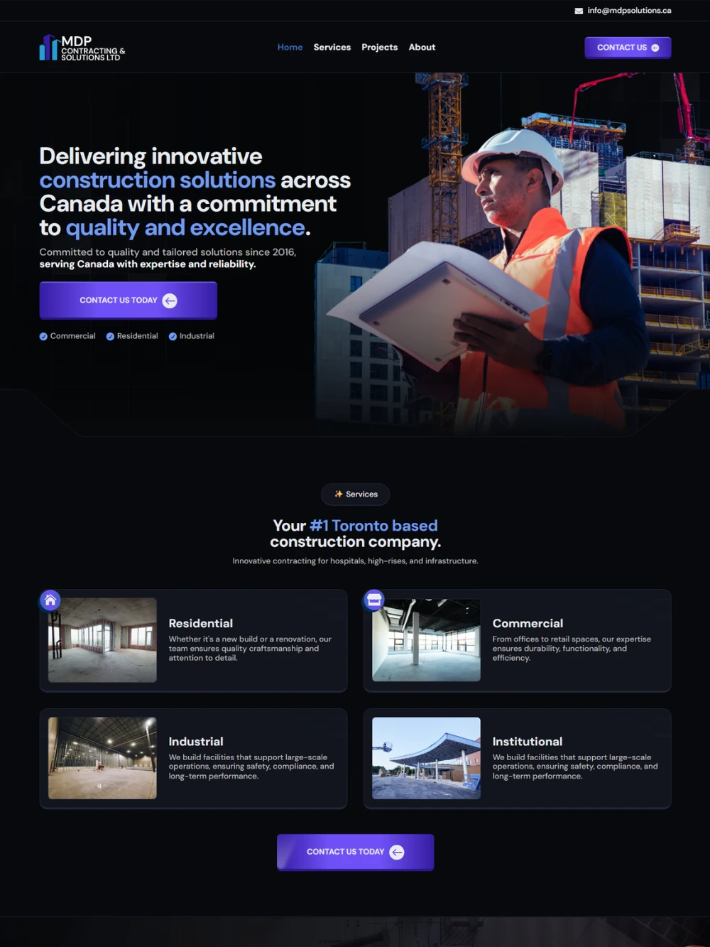 mdp-landing-page